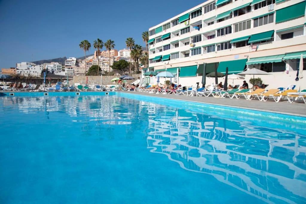 First Line Ocean View Studio Puerto de Santiago  Extérieur photo